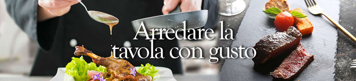 Arredare la tavola con gusto