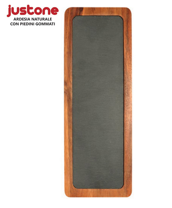 Justone Wood Vassoio Rettangolare cm 33x12
