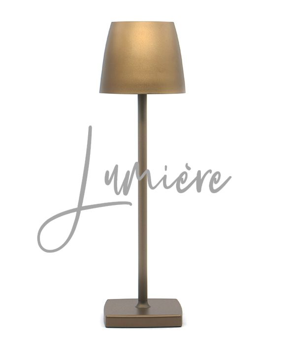 Lumiere lampada cordless - Bronzo