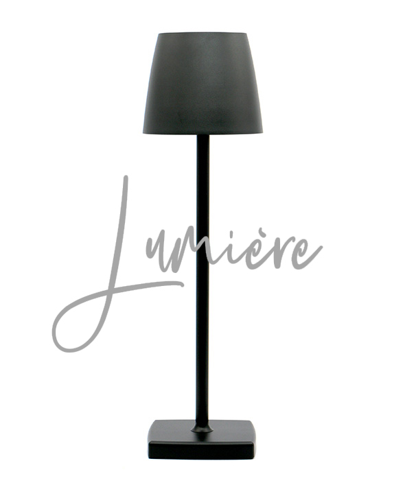 Lumiere lampada cordless - Nera