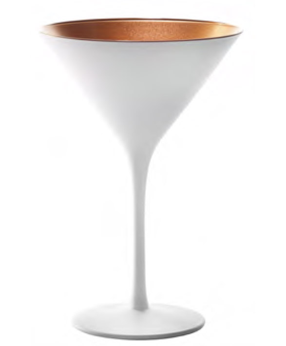 Calice Cocktail Bianco Bronzo