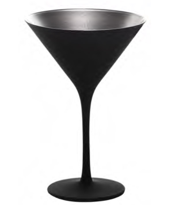 Calice Cocktail Nero Silver