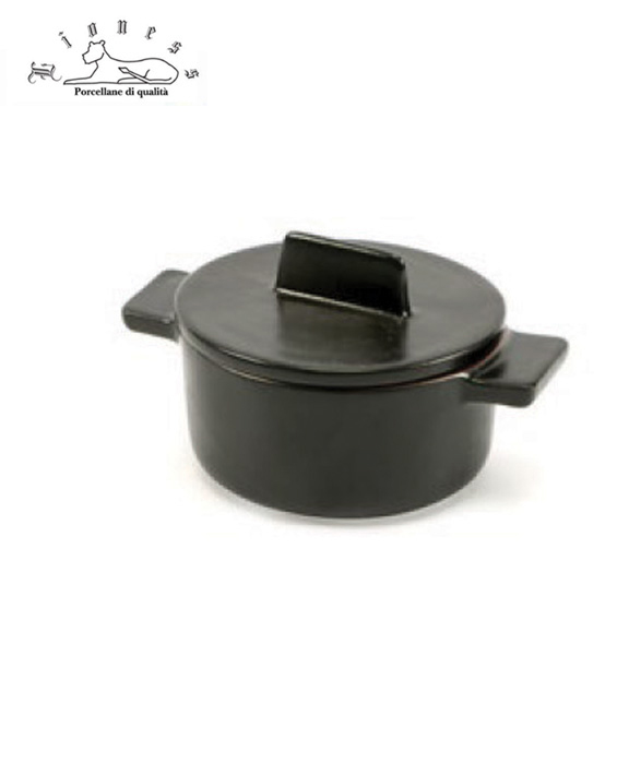 Cocotte con coperchio Ø cm 10,5 H 7,2